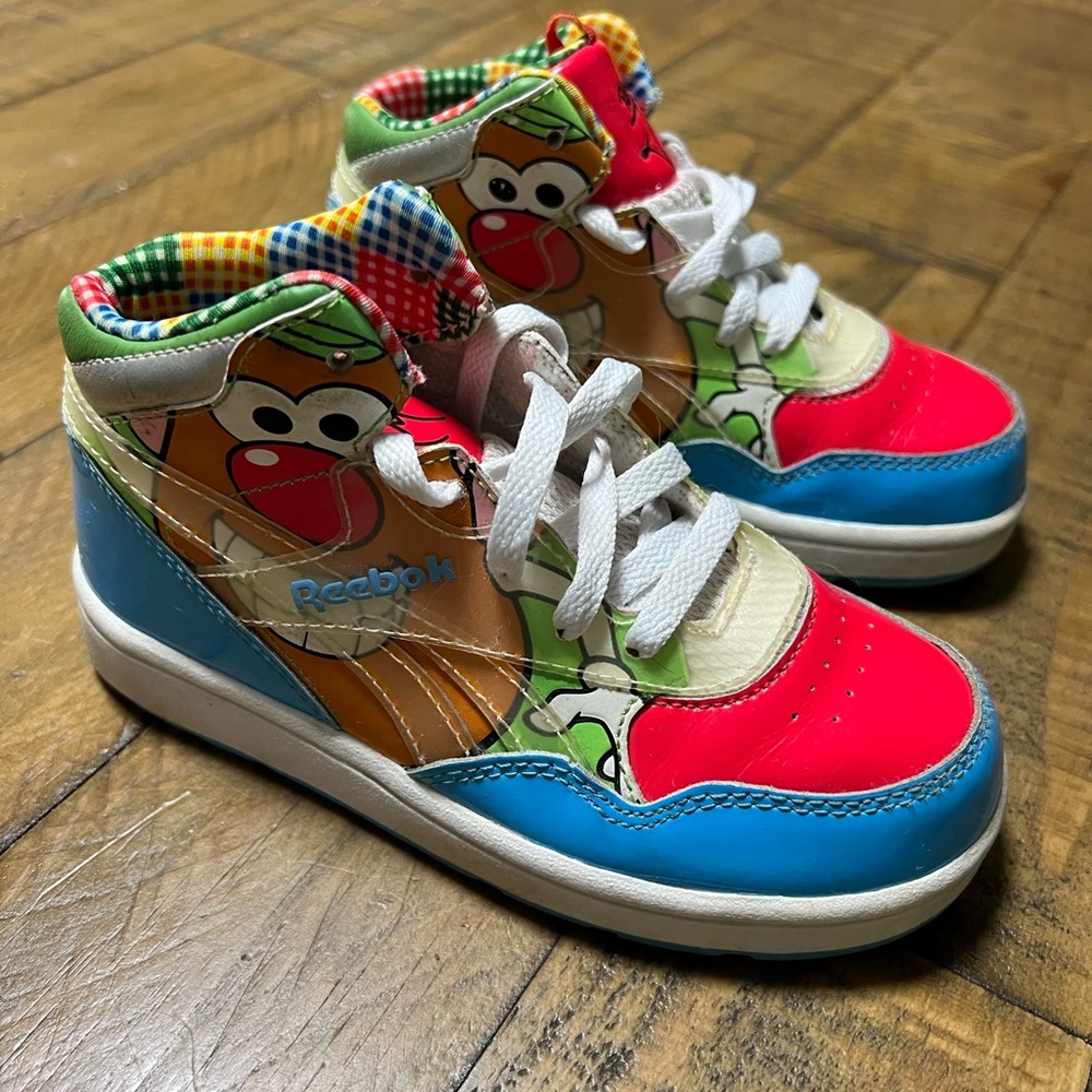 Reebok Mr. Potato Head Boys Sneaker Shoes SZ 10